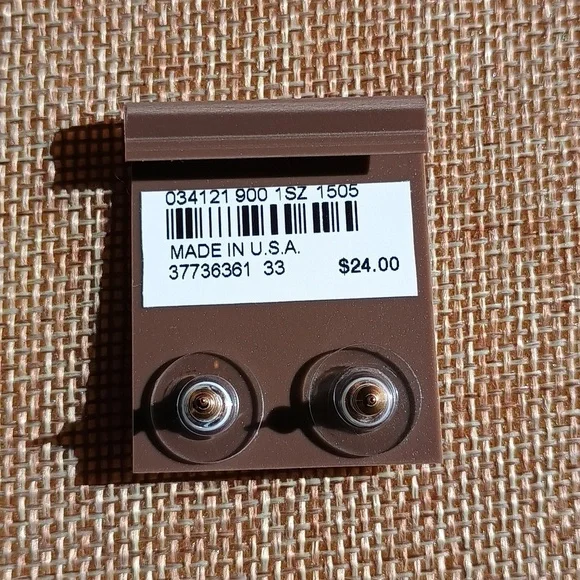 NWT J. Jill Gold Starfish Earrings - Picture 2 of 3